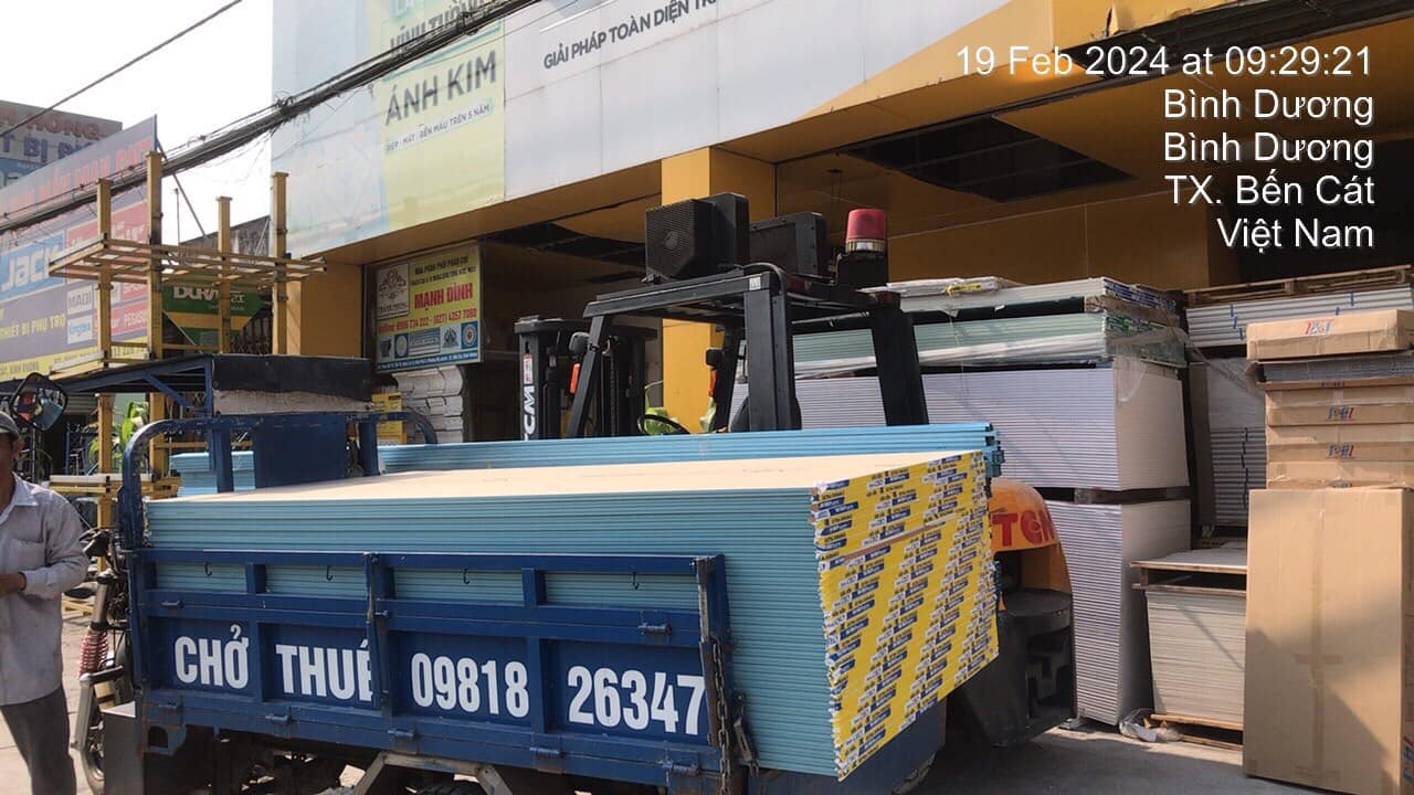 thạch cao giá rẻ bình dương