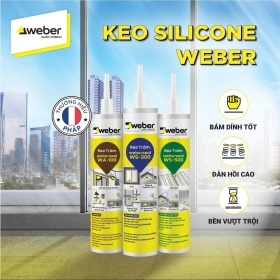 KEO TRÁM SILICONE WEBERSEAL WS-100-300-500