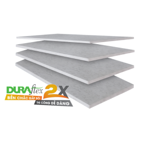 TẤM XI MĂNG SỢI DURAFLEX 2X (>12mm)