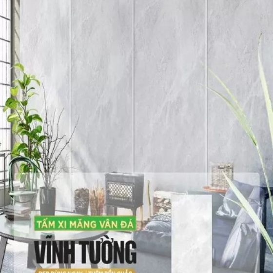 TẤM XI MĂNG VÂN ĐÁ VĨNH TƯỜNG
